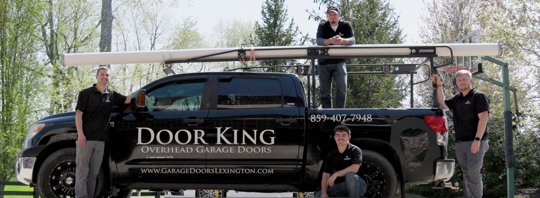 Door King group of employees