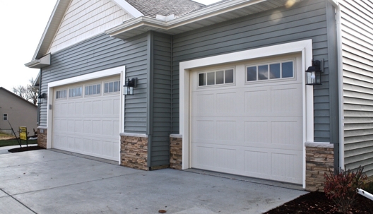 Double and single garage door service